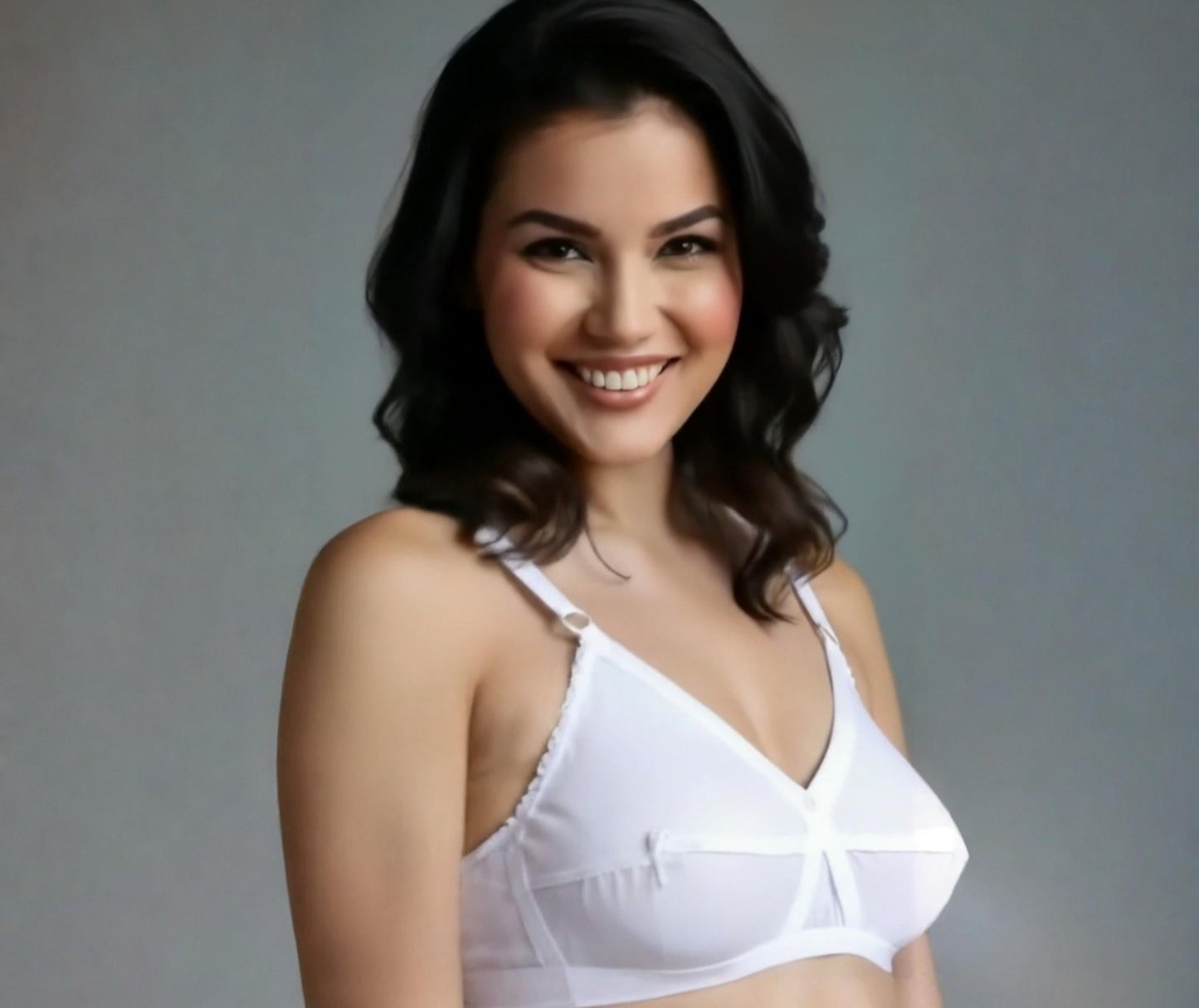 Double Layered Crossbelt Cotton Bra – Designed for Support & Everyday Comfort