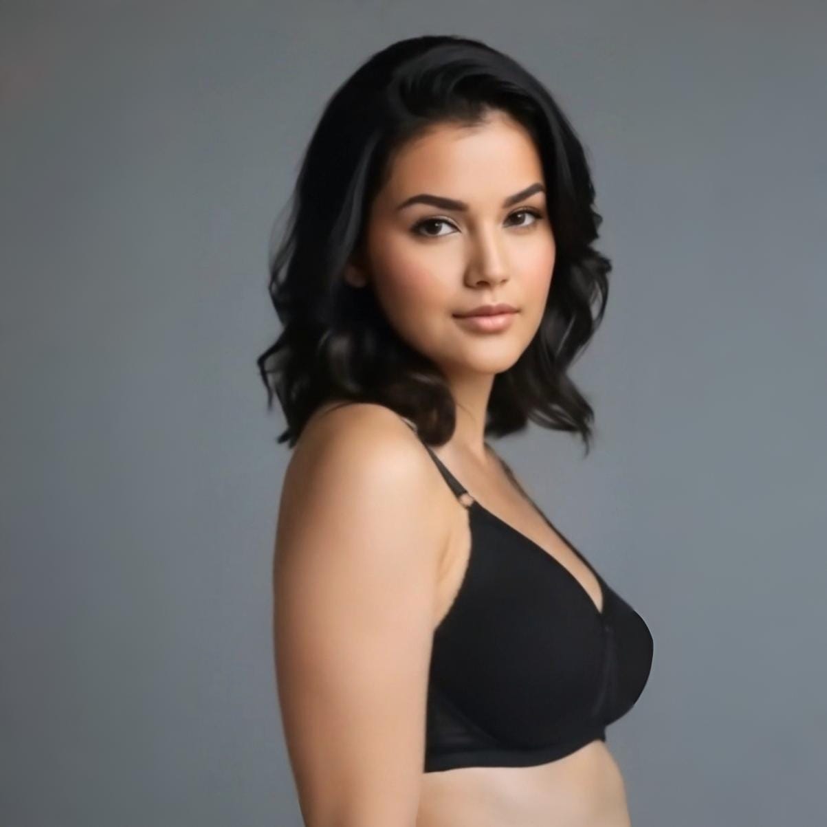 Double Layered Crossbelt Cotton Bra – Designed for Support & Everyday Comfort Plus Sizes